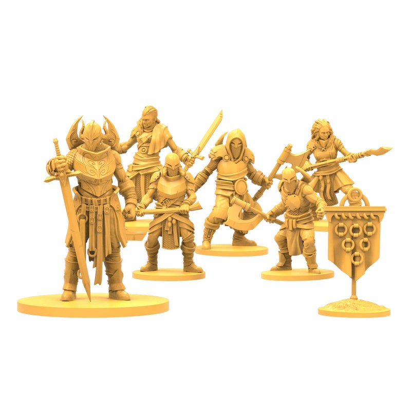 Steamforged Games Godtear: The Borderlands Starter Set Board Game with 12 Detailed Miniatures, Tabletop Combat Game (2 Players) - Image 4